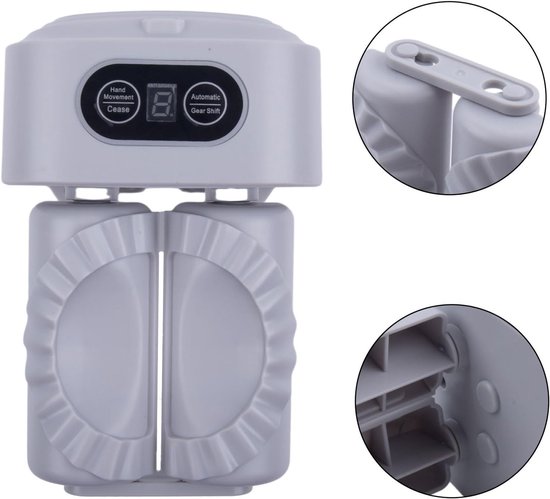 Elektrische Knoedel Machine - Dumpling Maker - Snel Hapjes Maken - 2 Maak Modi - 10.5x14x13 cm - Wit — afbeelding 4