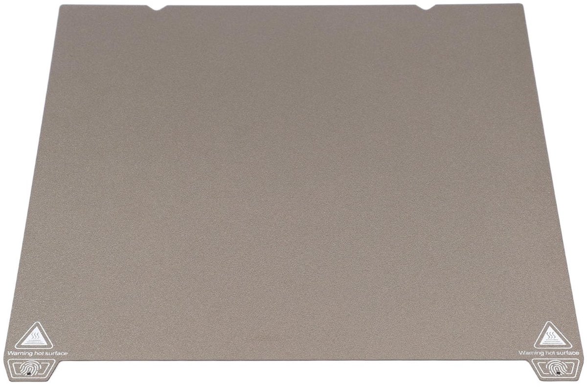 Dailygoods- Bouwplaat Dubbelzijdig Printbed - Flexibel Blad - PEI/PEO Coating - 310 X 315 Mm - Hoge Hechting - Schokbestendig