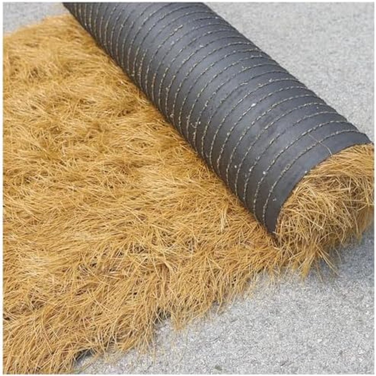 Synthetisch Rietdak - Kunstgras Tegels - Tropische Decoratie - Vuurvast Weerbestendig - 0.5x10m - Geel