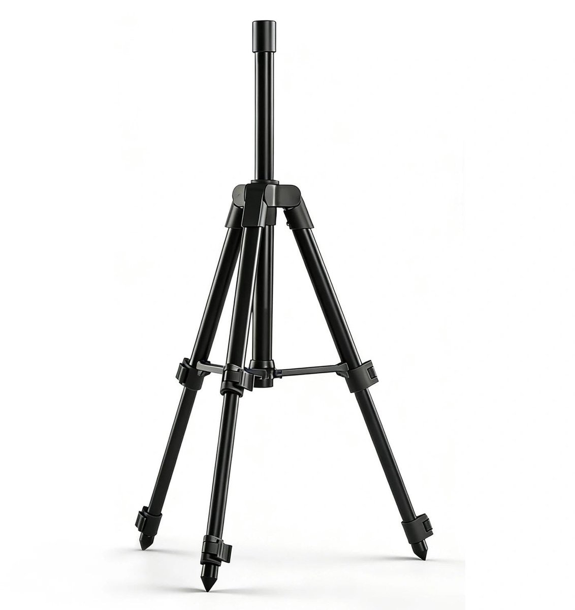Dailygoods- Hengelstatief Verstelbaar - Aluminiumlegering - Inklapbaar - Draagbaar - Sterke Grondpenetratie - Stabiele Instelling - Vissteun