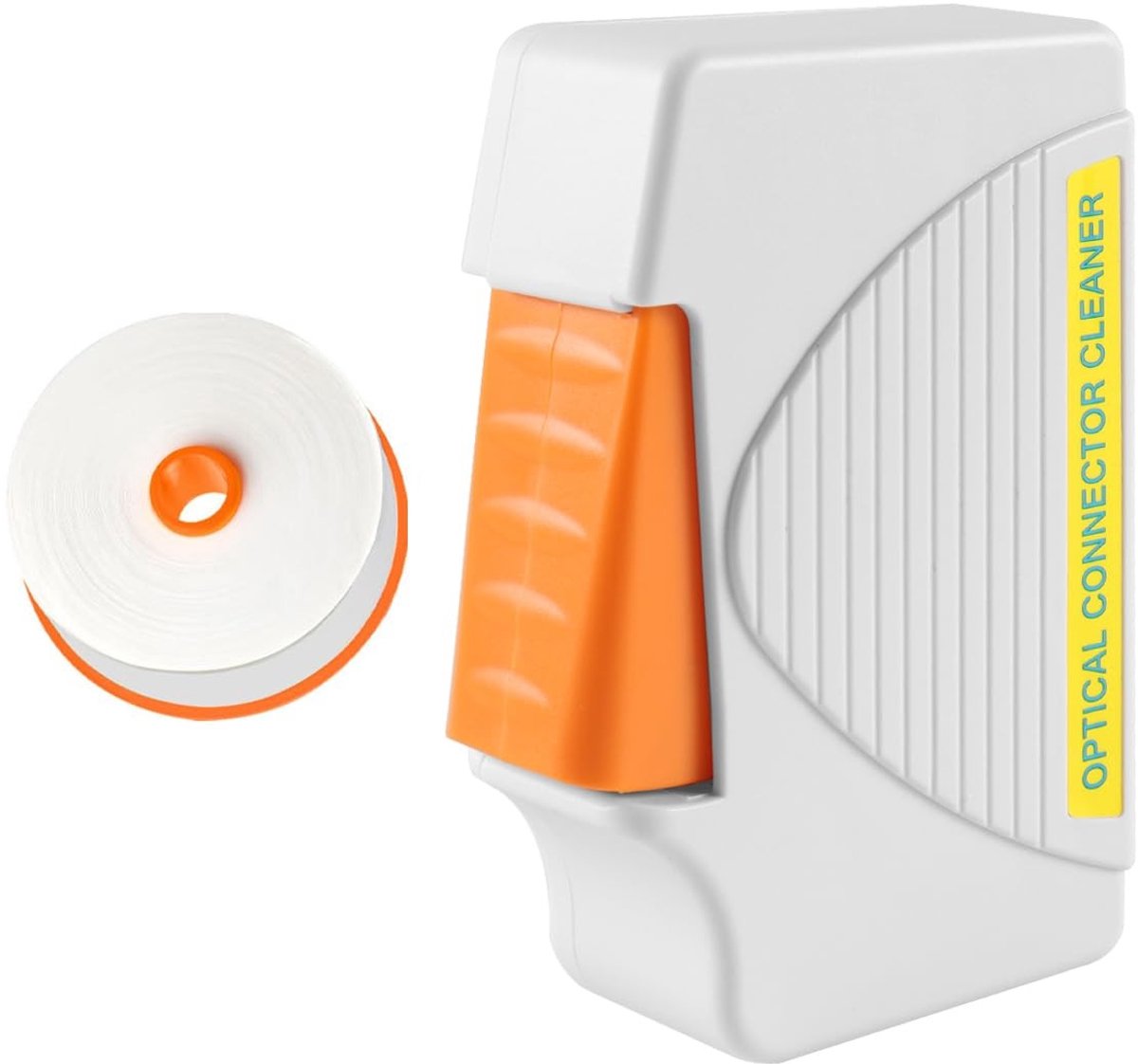 Dailygoods - Glasvezelreinigingsbox voor Diverse Connectoren met Vervangende Cartridge