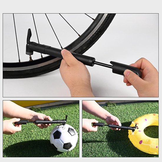 Draagbare Fietspomp - Handpomp Opblaas - Banden Snel Vullen - Lekvrije Constructie - Compact Formaat - Enkel Kenmerk — afbeelding 5