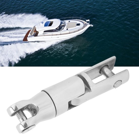Dailygoods- Anker Swivel Draaibare Connector - RVS Anker Swivel - Boot Anker Touw - Swivel Shackle - Geschikt voor Schepen/Boten - Hoogwaardige Kwaliteit - Ankerconnector van Dailygoods — afbeelding 5