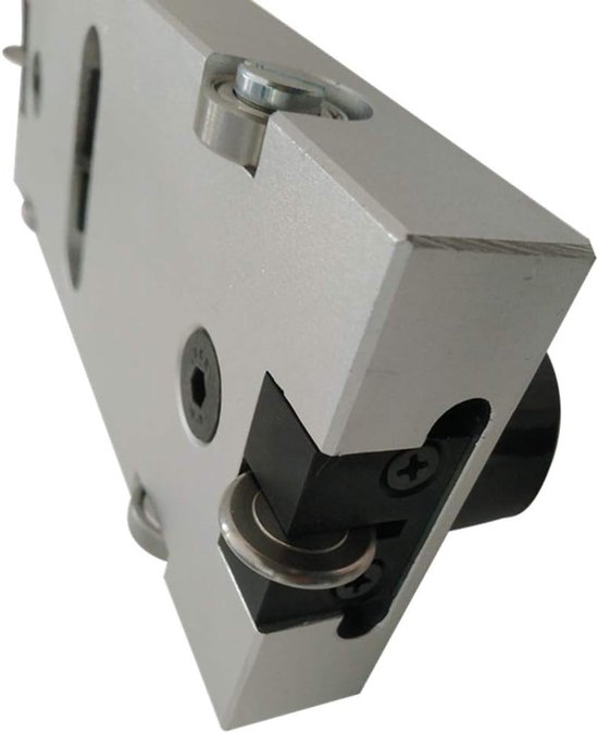 Sleuvenmachine PVC - Vloer groover - Vloeren leggen - U en V messen - 190x80x90 mm - Zilver — afbeelding 5