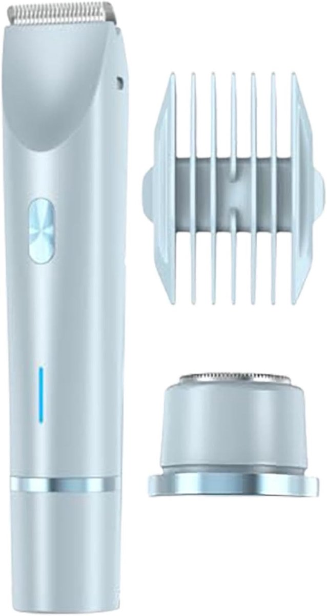 Elektrische Reis Shaver - Draagbare Trimmer - Gladde Huid - Waterdicht Nat Droog - 16.7 cm - Violet