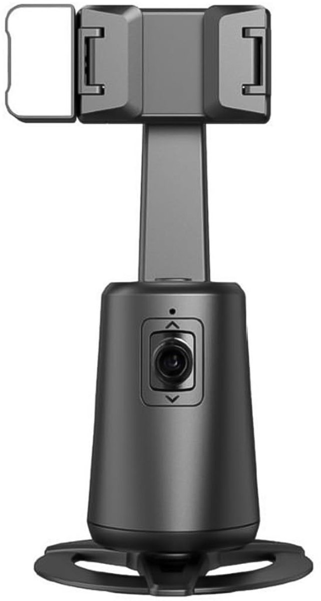 Dailygoods- Statief 360° Rotatie - Automatische Gezichtstracking - Smartphonehouder - Verstelbare Hoogte - Gebarenbediening - Geschikt voor Binnen/Buitenopnamen - Camera Statief