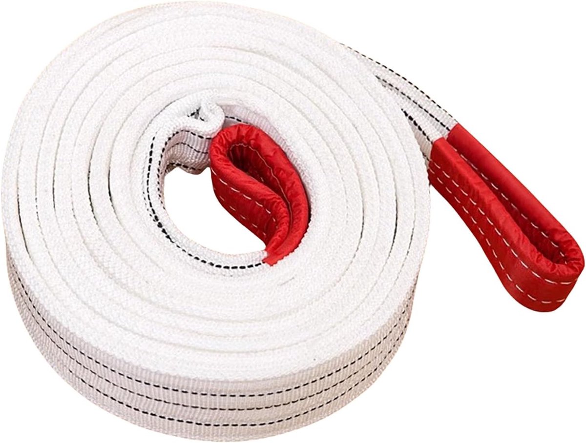 Industriële hijsband - Zware tilband - Lading tillen - Hoge draagkracht - 1 ton 3 meter - Geel