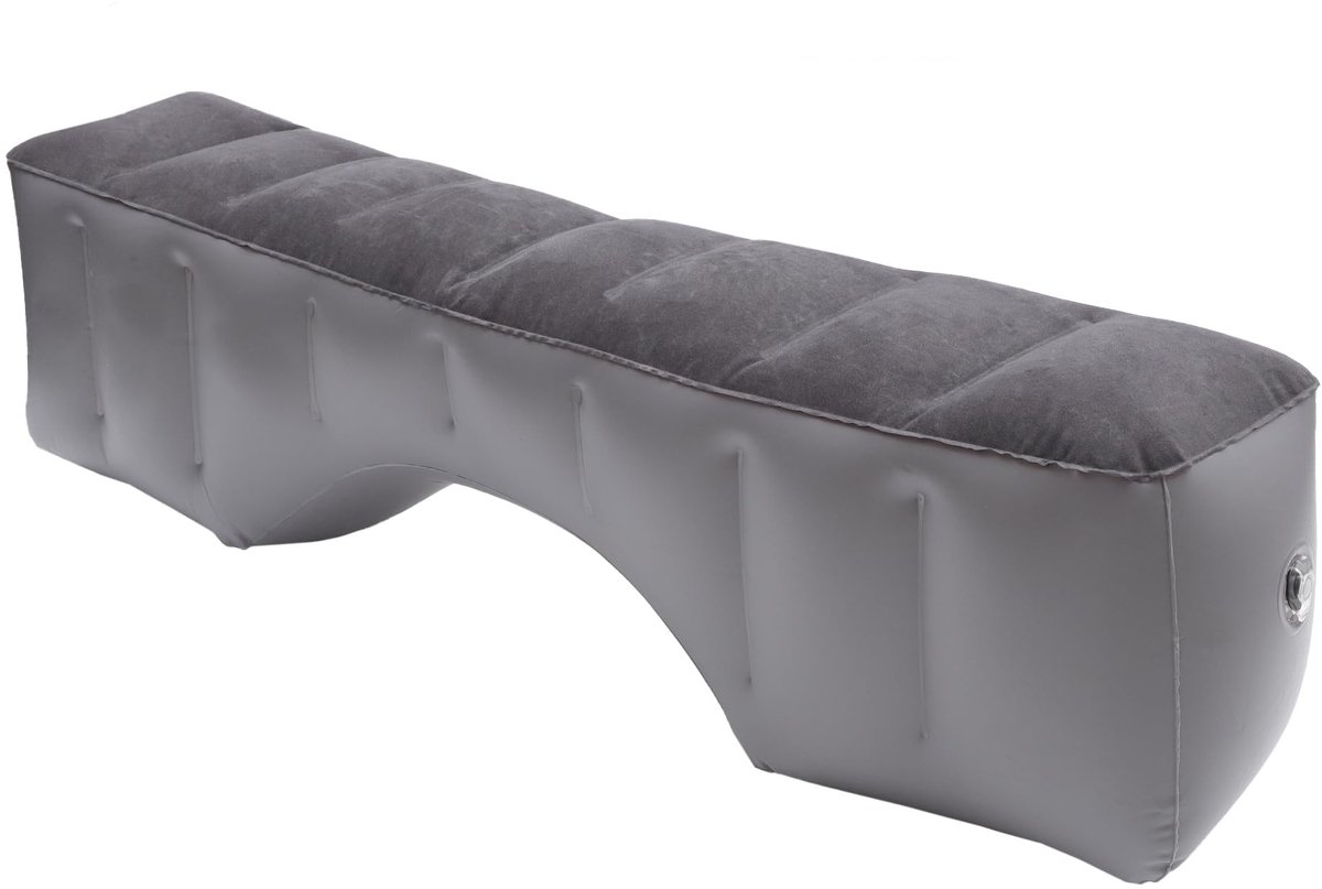 Dailygoods- Slaapmat Ademend PVC - Achterbank Luchtbed - Comfortabel Design - 130x27x37cm - Eenvoudig Op te Blazen - Geschikt voor Voertuigen - Auto Luchtbed