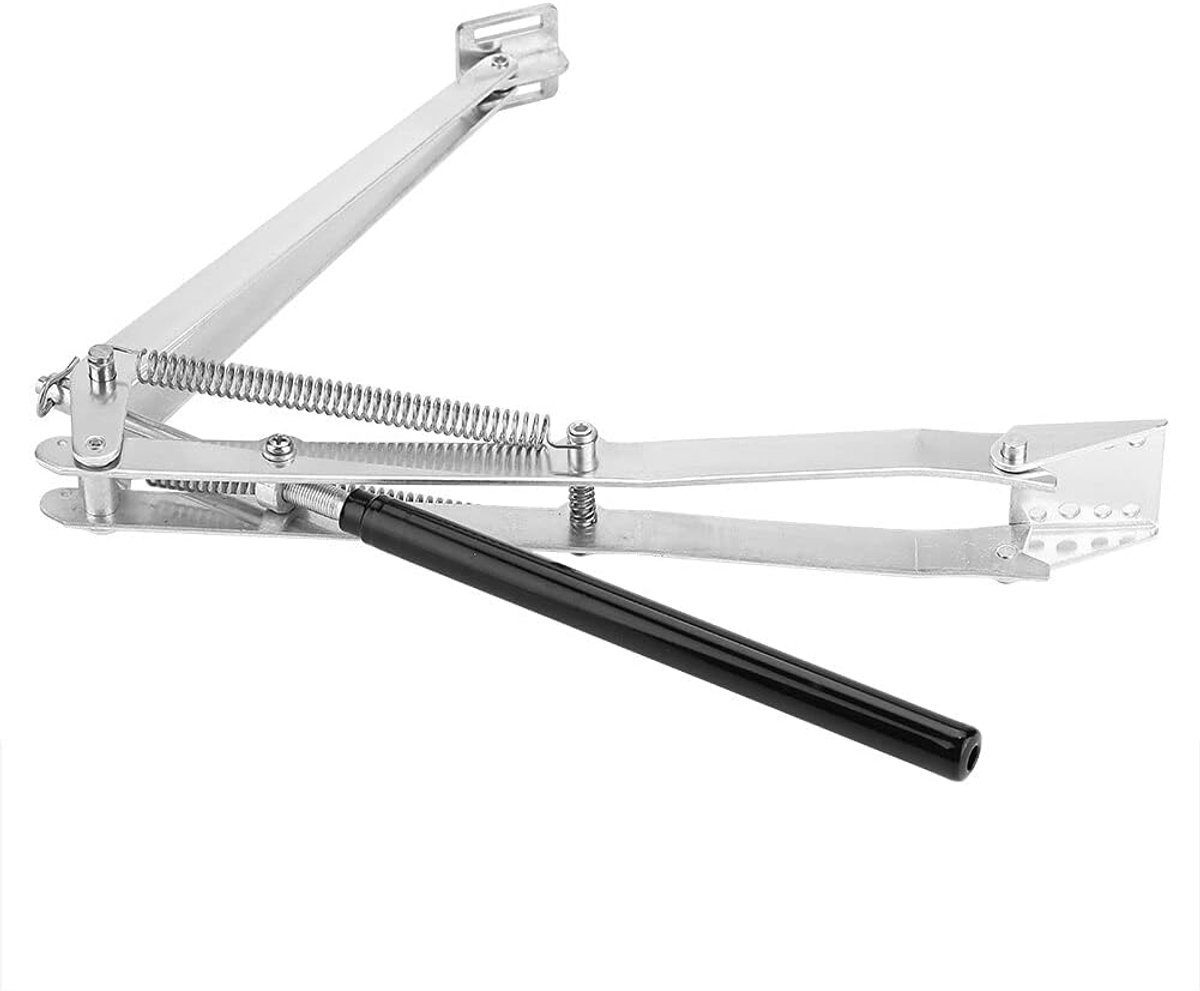 Automatische Raamopener - Thermoopener Tuin - Planten Klimaat - Zonnewarmte Gestuurd - Max 45cm Opening - Zilverkleurig