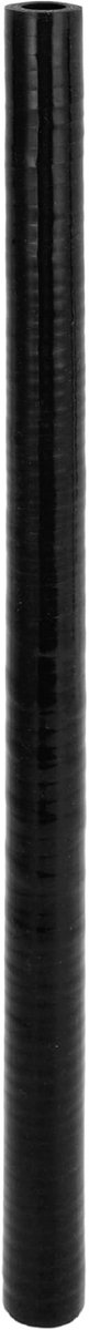 Dailygoods- Koelvloeistofslang 500Mm/19,69" - Siliconen - Binnendiameter 14Mm/0,55" - Temperatuur tot 300°C - Meerlaags geweven - Zwart - Siliconenslang