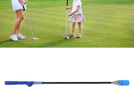 Swing Tempo Stick - Swing Trainer Golf - Swing Ritme Verbeteren - Feedback Polsontgrendeling - 85 cm - Blauw — afbeelding 4