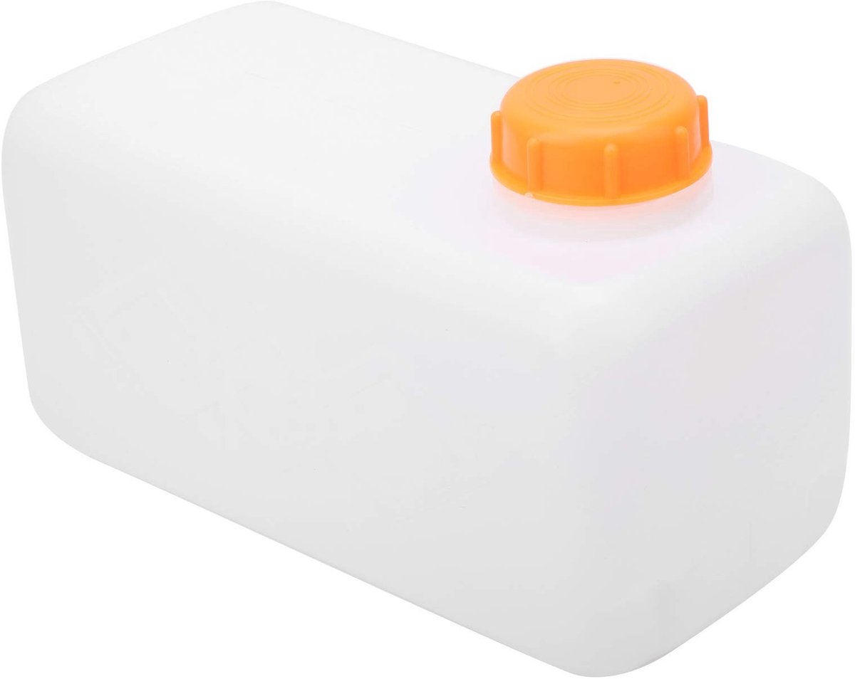 Dailygoods - Benzine Tank - 5.5L Capaciteit - Veilig en Duurzaam - Oranje - Geschikt voor Auto Vrachtwagen Schip Luchtvaart