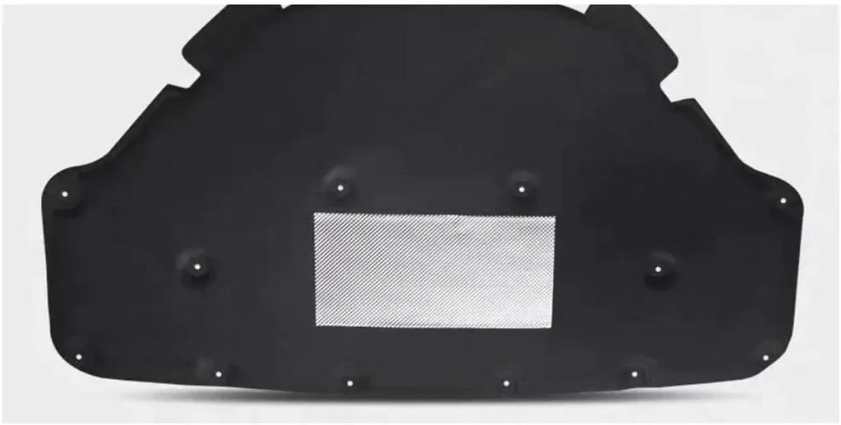 Motorruimte Isolatie - Motorkap Geluidspads - Rijcomfort Verhogen - Hitte- en Geluidsabsorberend - Type B - Zwart