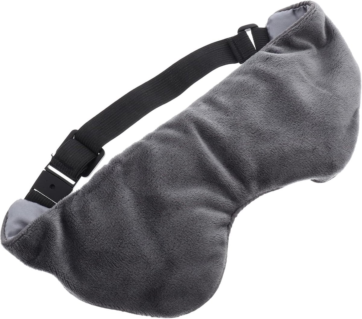 Verstelbaar Oogmasker - Slaapmasker Lichtdicht - Ontspannen Slapen - Verlicht Oogvermoeidheid - 27x10cm - Grijs
