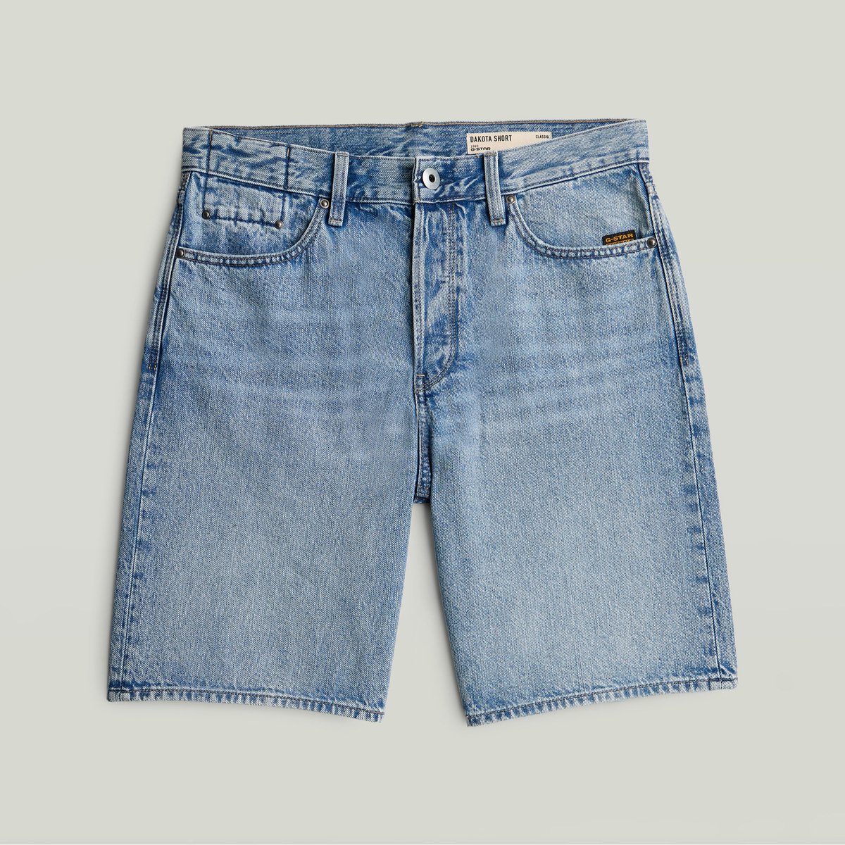 G-Star Dakota Short Clean Edge Heren Korte broeken Sun Faded Cloudburst