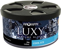 AIRE Autoparfum Luchtverfrisser LUXY COOL ICE Perfume Block. Houdbaarheid ca. 60 dagen