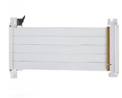 Dailygoods- Riser-kabel Hoge Snelheid - PCIE 4.0 X16 - Flexibele Verlengkabel - 180 Graden Beugel - Voor RTX 4090/RX 7900 XT - 128 Gbps Transmissiesnelheid - Grafische Kaart Verlengkabel