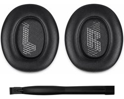 Set Oorkussens voor JBL Koptelefoon - E65BTNC Oorkussen - Live 770NC/E65BTNC/Live 650NC/Live 650BTNC/Live 660NC/Live 660BTNC/Duet NC - Kunstleer met Traagschuim