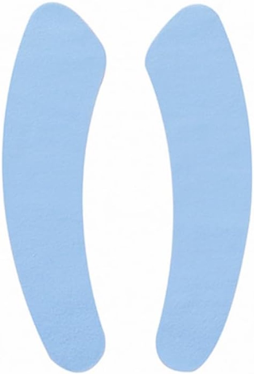 Toiletbrilhoezen - Wc-deksels - Verhoogd Comfort - Herbruikbaar & Wasbaar - 10 Paar - Blauw