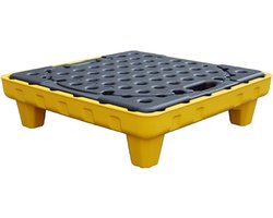 Olieopvangbak - Opslagpallet - Magazijn Organisatie - Antislip Lekvrij - 66 cm Hoog - Universeel