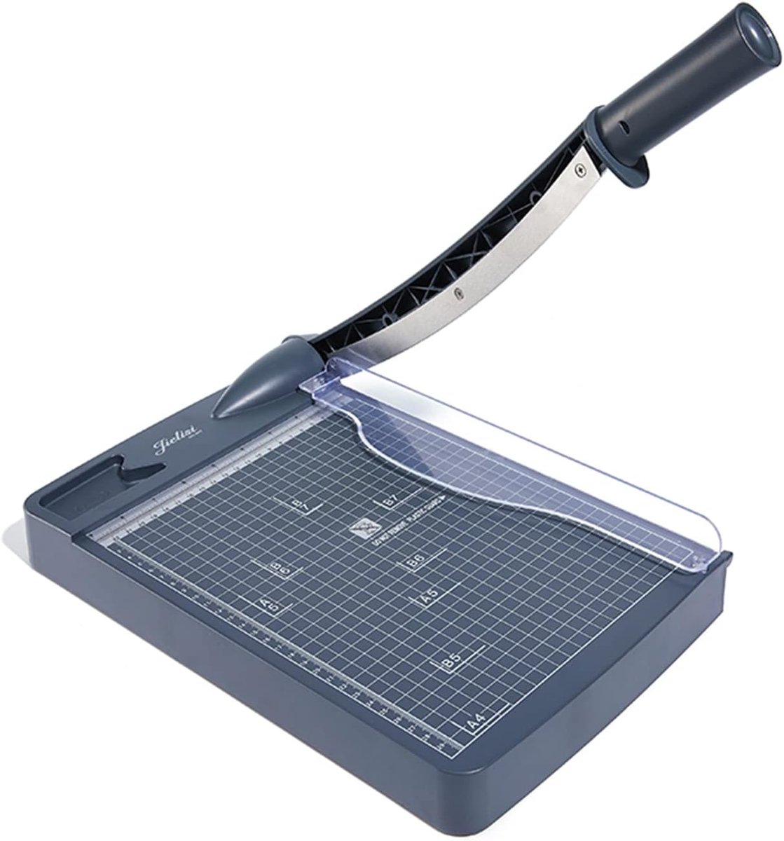 Papier Snijder - Mini Snijmachine - Precisie Snijden - Veilige Snijkop - A4 Lengte - Zwart