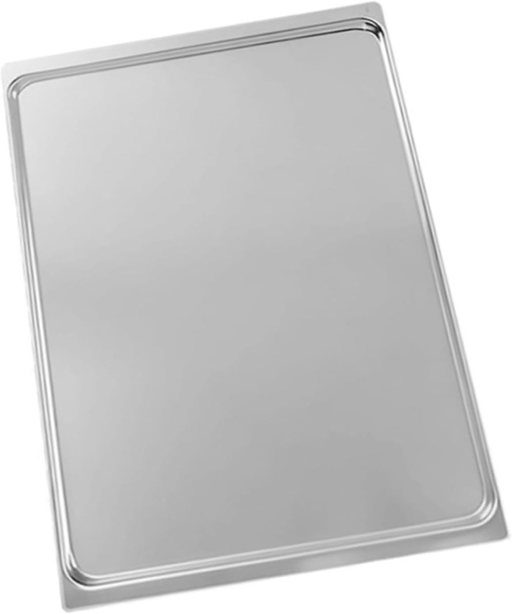 Aluminium Bakplaat Bakblik Oven Gebak Maken Voedselveilig Materiaal 435 x 315 cm Zilver