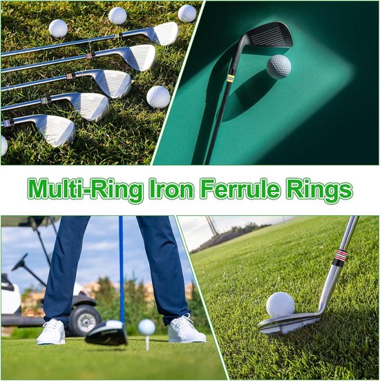 Golfbal Markers - Positie Schijf - Golf Markeren - Metalen Legering - 6 Stuks - Zilver — afbeelding 5