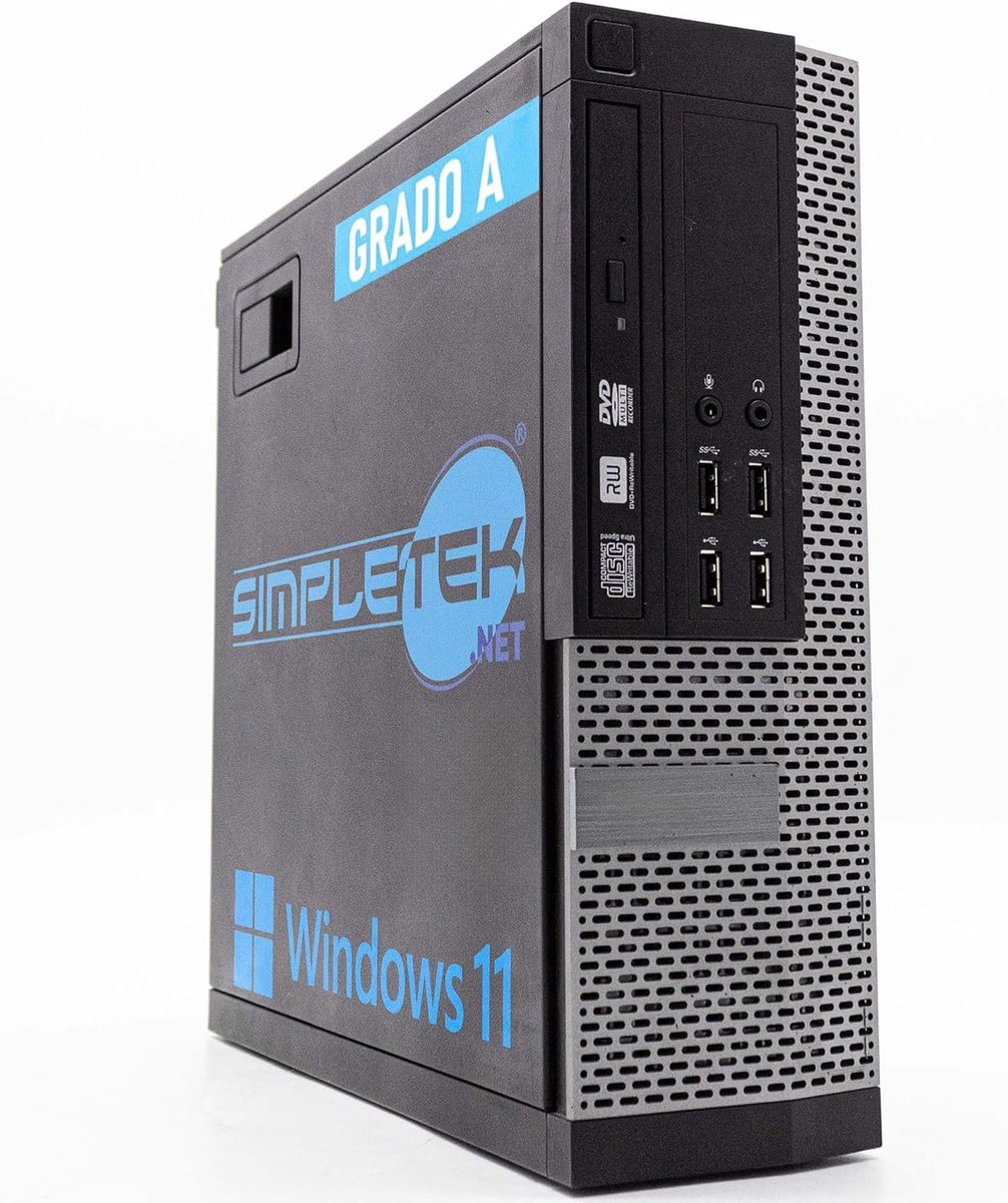 Desktop Computer - Toren PC - Dagelijkse Taken - Snelle SSD Opslag - 4 GB RAM - Zwart