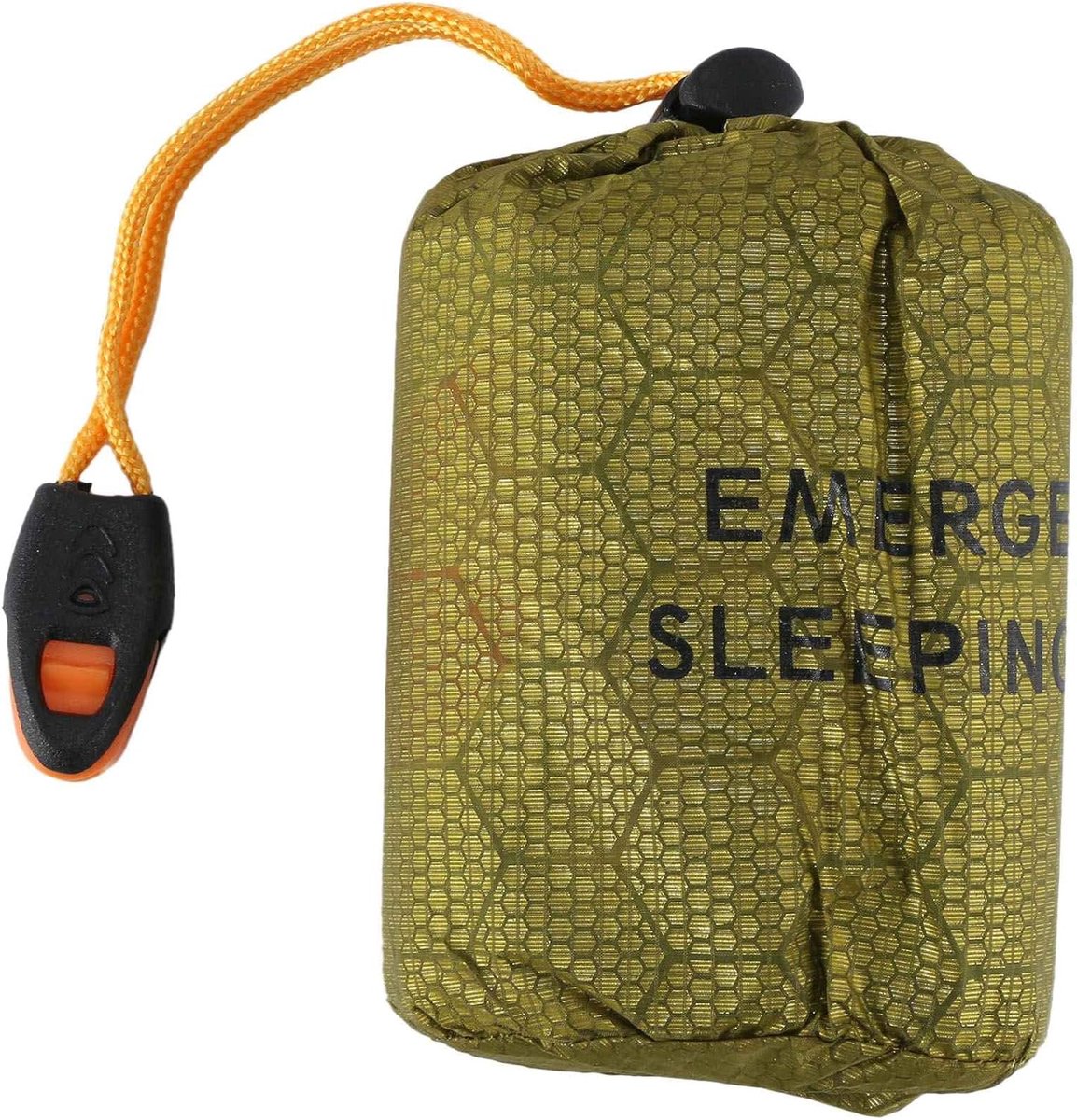 Nood Slaapzak - Bivy Sack Thermodeken - Outdoor Overleven - Houdt Warmte Vast - 200 x 90 cm - Groen