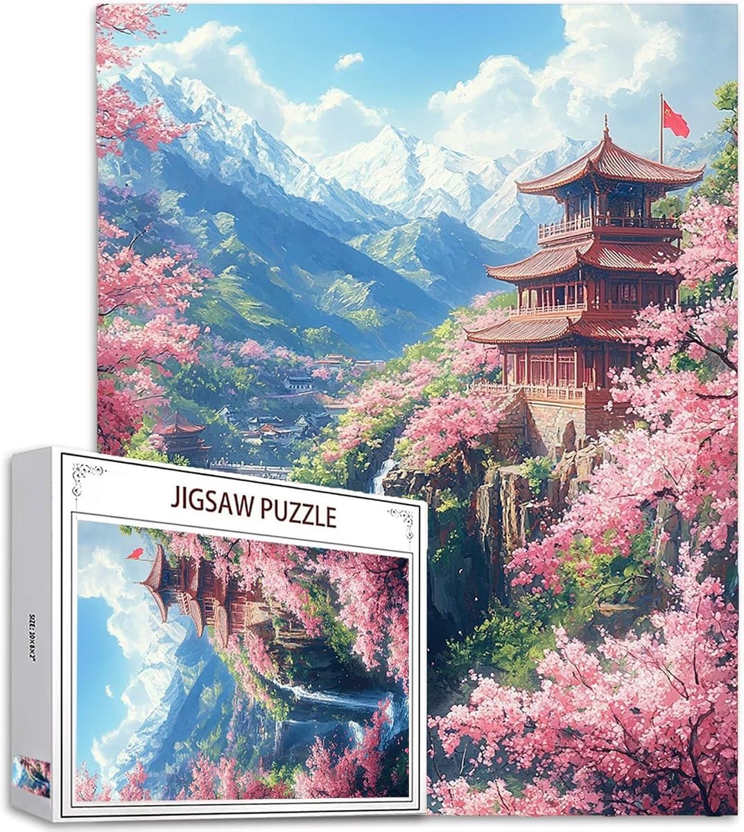 Legpuzzel - Volwassen puzzel - Ontspanning thuis - 1314 stukjes - 75 x 50 cm - Scène