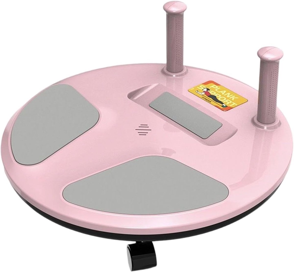 Buikspierroller - Ab Trainer - Kernspier Training - Vierwiel Stabiliteit - 100kg Draaglast - Zwart