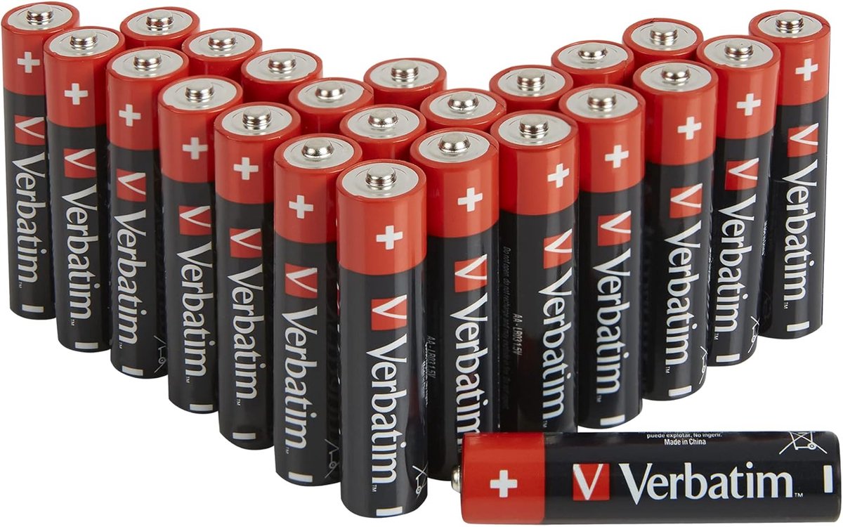 AAA Alkaline Batterijen - Kleine Penlite - Apparaten Voeden - Betrouwbare Energie - 20 Stuks - Zwart