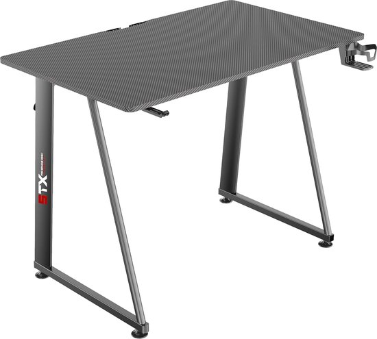 Gaming Bureau met Kabelmanagement en Ergonomisch Ontwerp van Merkloos — afbeelding 4