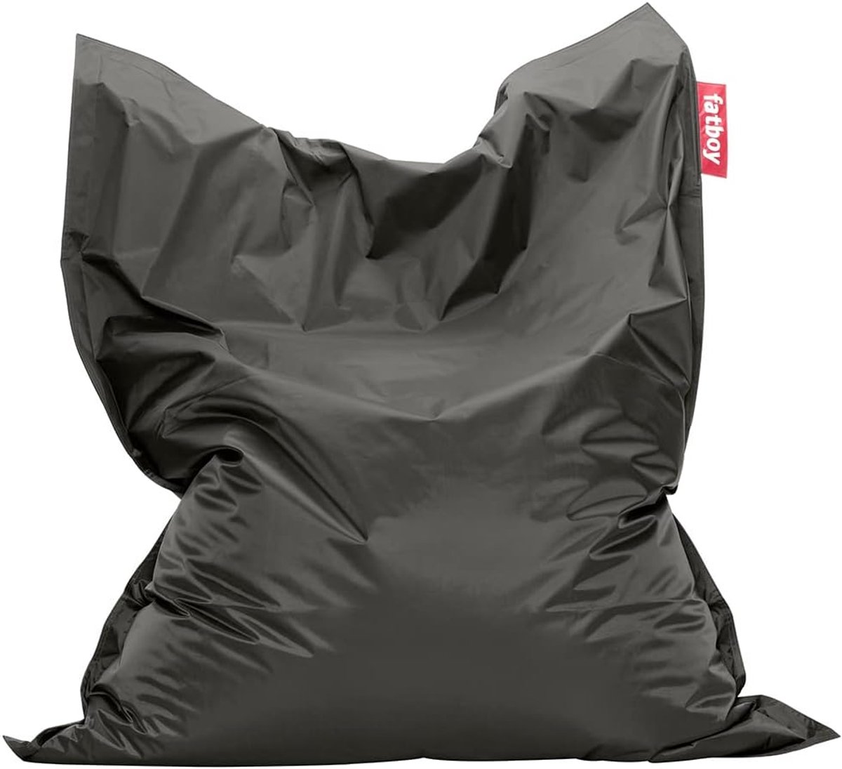 Nylon Zitzak - Zitkussen Beanbag - Ontspannen Thuis - Waterafstotend Nylon - 180 x 140 cm - Donkergrijs