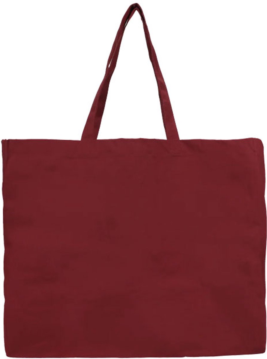 Kado design cotton beach bags rosewood rood