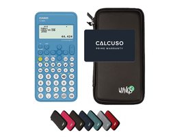Casio fx-82NL incl. WYNGS Beschermhoes Zwart - Wetenschappelijke Rekenmachine - Basis Pakket