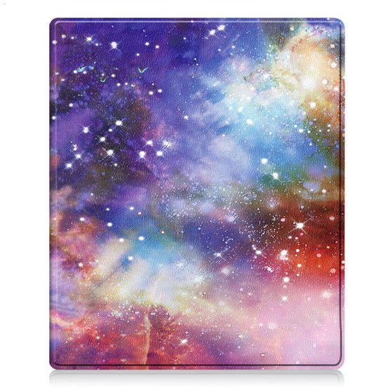 Hoes Geschikt voor Kobo Elipsa 2E - E-reader Hoesje Bescherm Hoesje Case Sleep Cover - Hoes Geschikt voor Kobo Elipsa 2E Hoesje - Galaxy — afbeelding 5