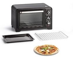 DnA® Mini Oven - Camping Oven - Mini Oven Vrijstaand - Zwart - 32cm x 47cm x 28cm