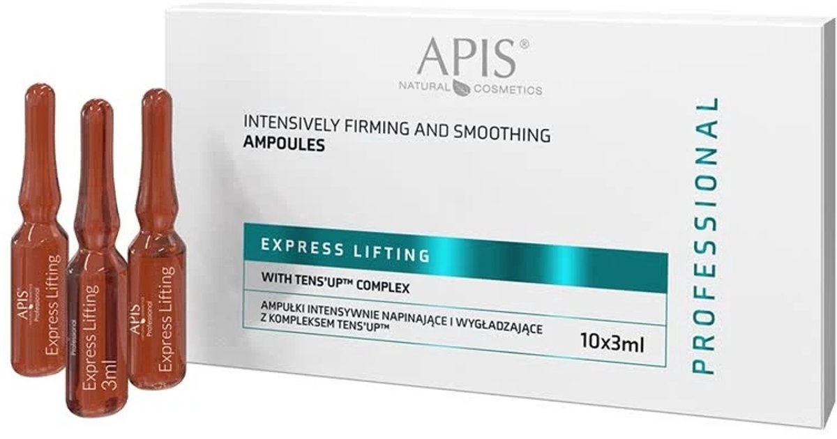 Apis Tens'up - Lifting Ampullen - 10x 3 ml, Verstevigend, Snelwerkend