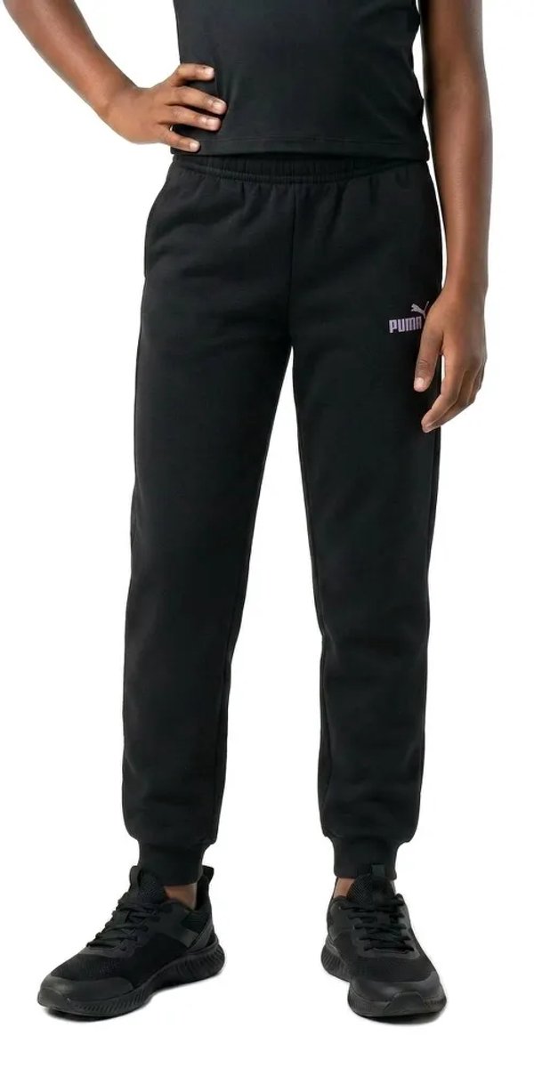 Puma Essential 2 Color Small Nº1 Logo Trainingsbroek 5-6 Years Meisje Zwart