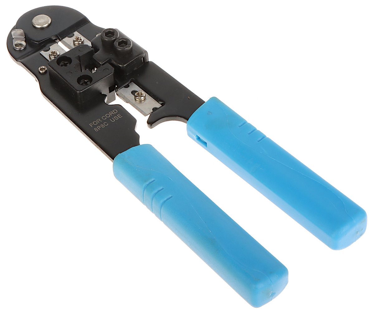 DELTA HT-210N - Krimptang - Voor RJ45 - Metaal/PET