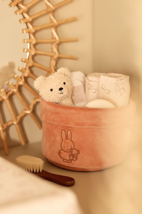 Jollein Commodemandje Miffy Moments Velvet Light Terra — afbeelding 3