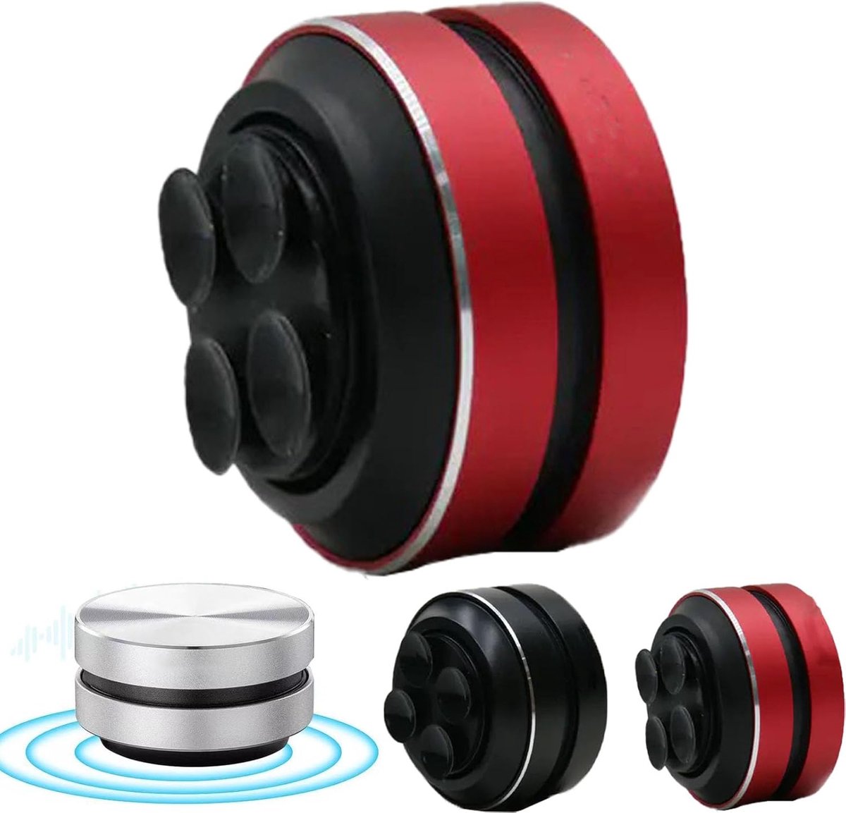 Waterdichte Speaker - Douche Speaker - Muziek Luisteren - Bone Conduction - 40mm - Zwart
