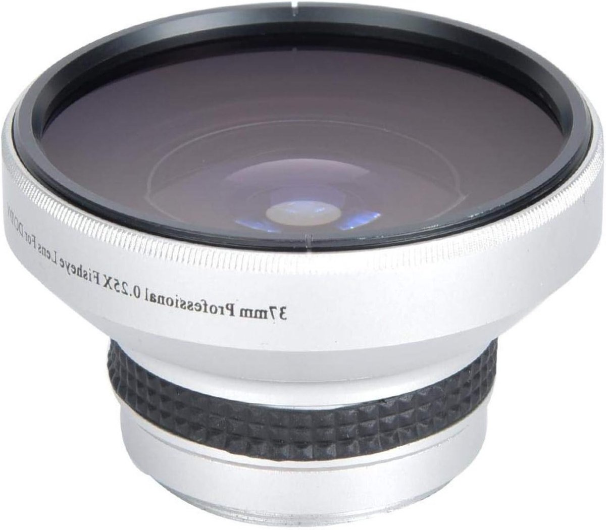 Rugged 37mm Fisheye Lens - Extra Groothoeklens voor Creatieve Fotografie en Videografie met Aluminium Behuizing