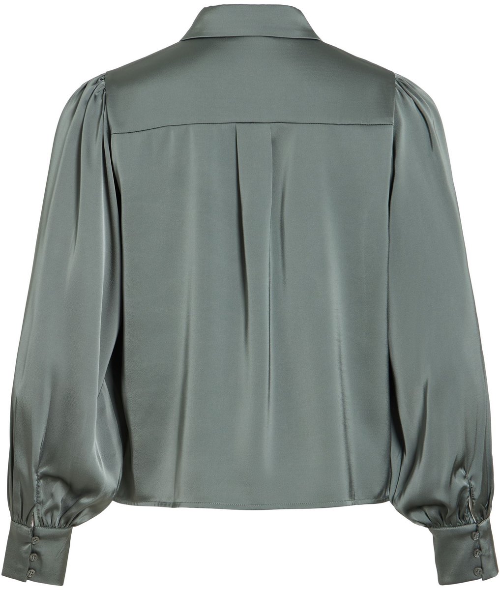 VILA - VIENNA RAVENNA L/S BALLOON SHIRT - NOOS - Dames - Blouses