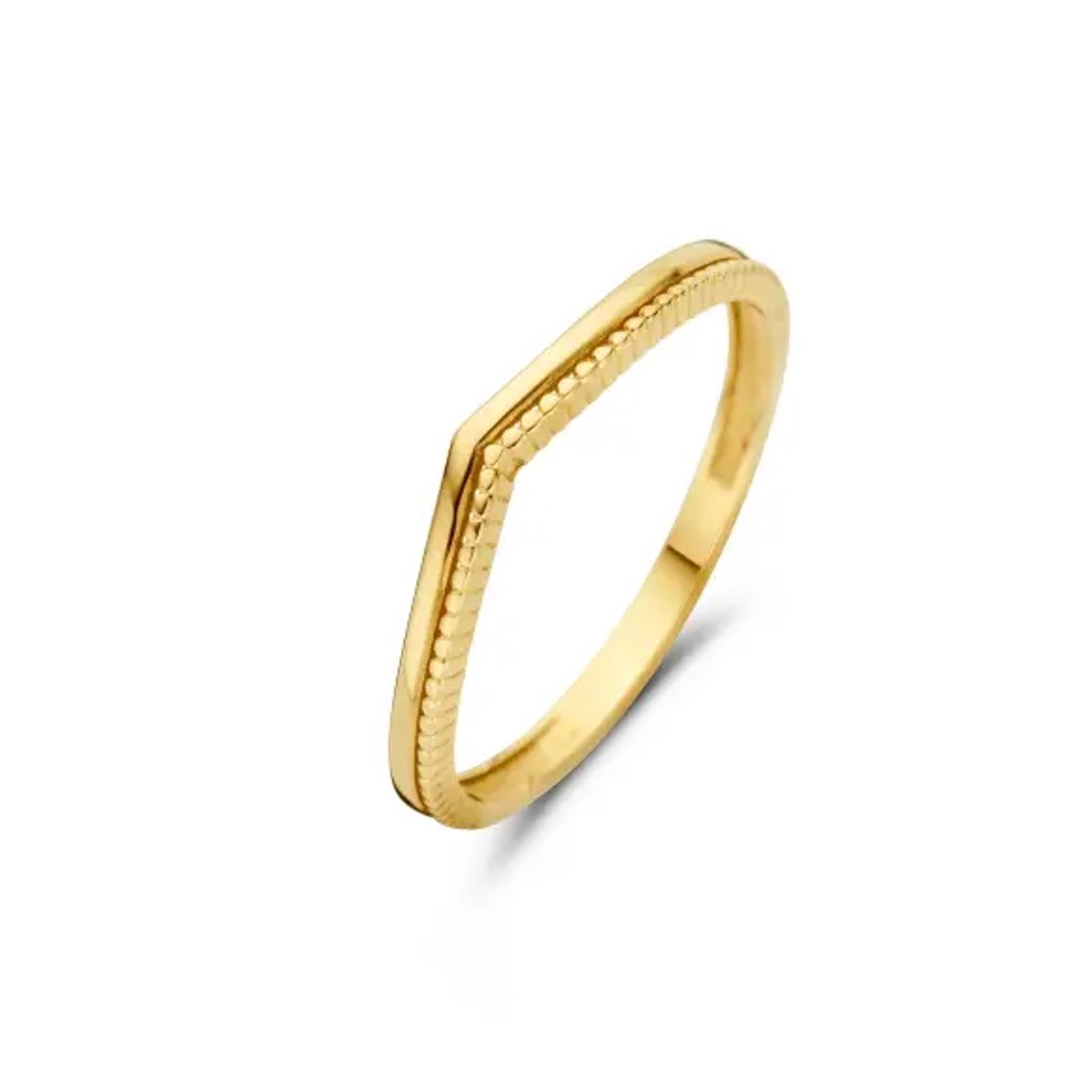 Jackie Windsor Ring - 2mm JKR23.370 14 Karaat Goud 54