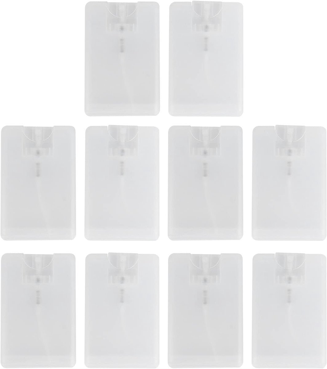 10 Stuks 20ml Lege Parfum Spray Flesjes - Draagbare Mini Atomizer met Fijne Mist voor Reizen en Dagelijks Gebruik