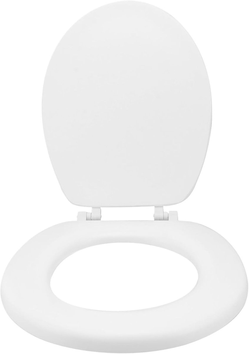 Toiletzitting Deksel - Toiletbril - Dagelijks Gebruik - Soft Close - 40x34cm - Wit