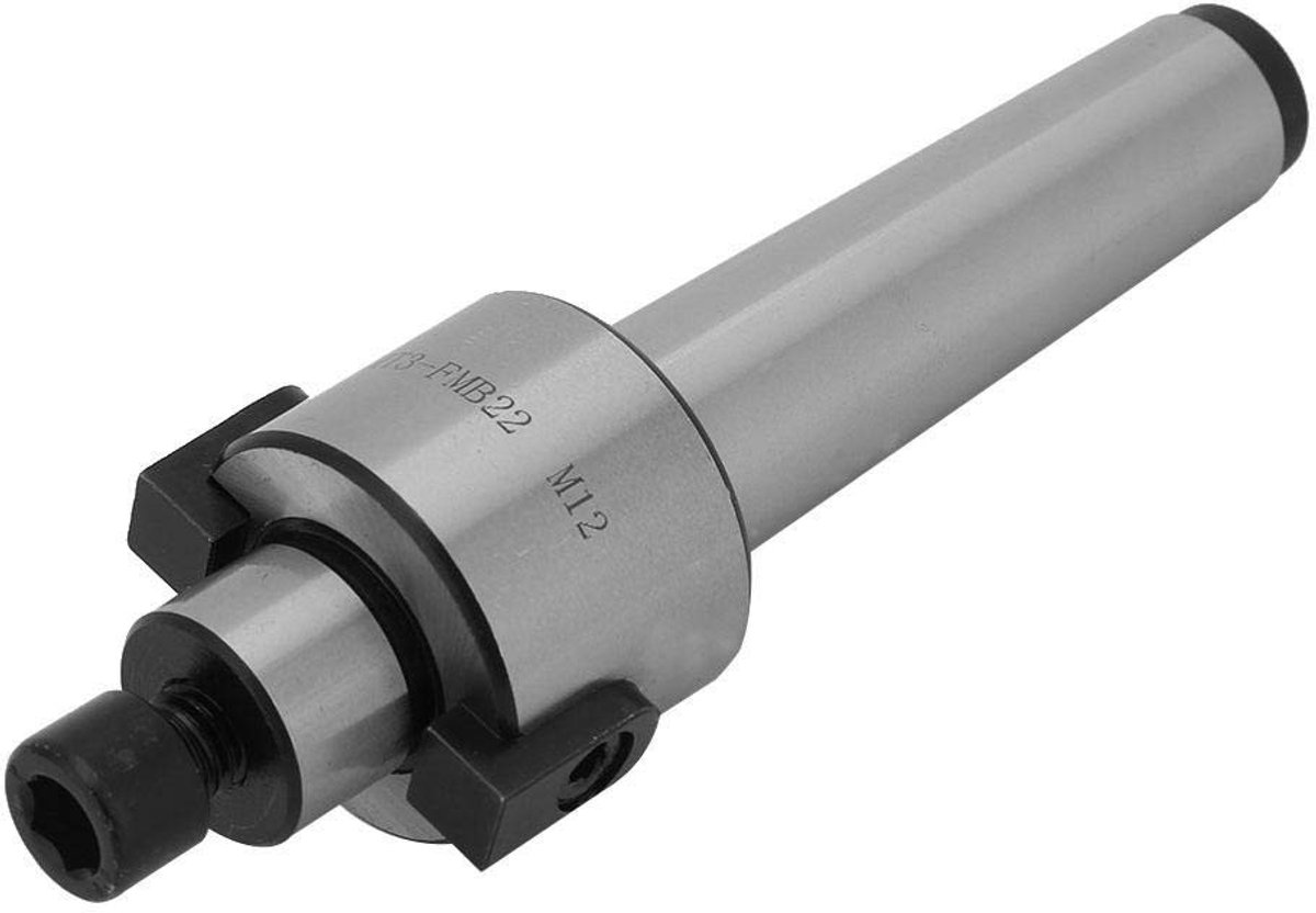 Dailygoods- Freeshouder M12 Draad 138 mm - Stalen Gereedschapshouder - Taps