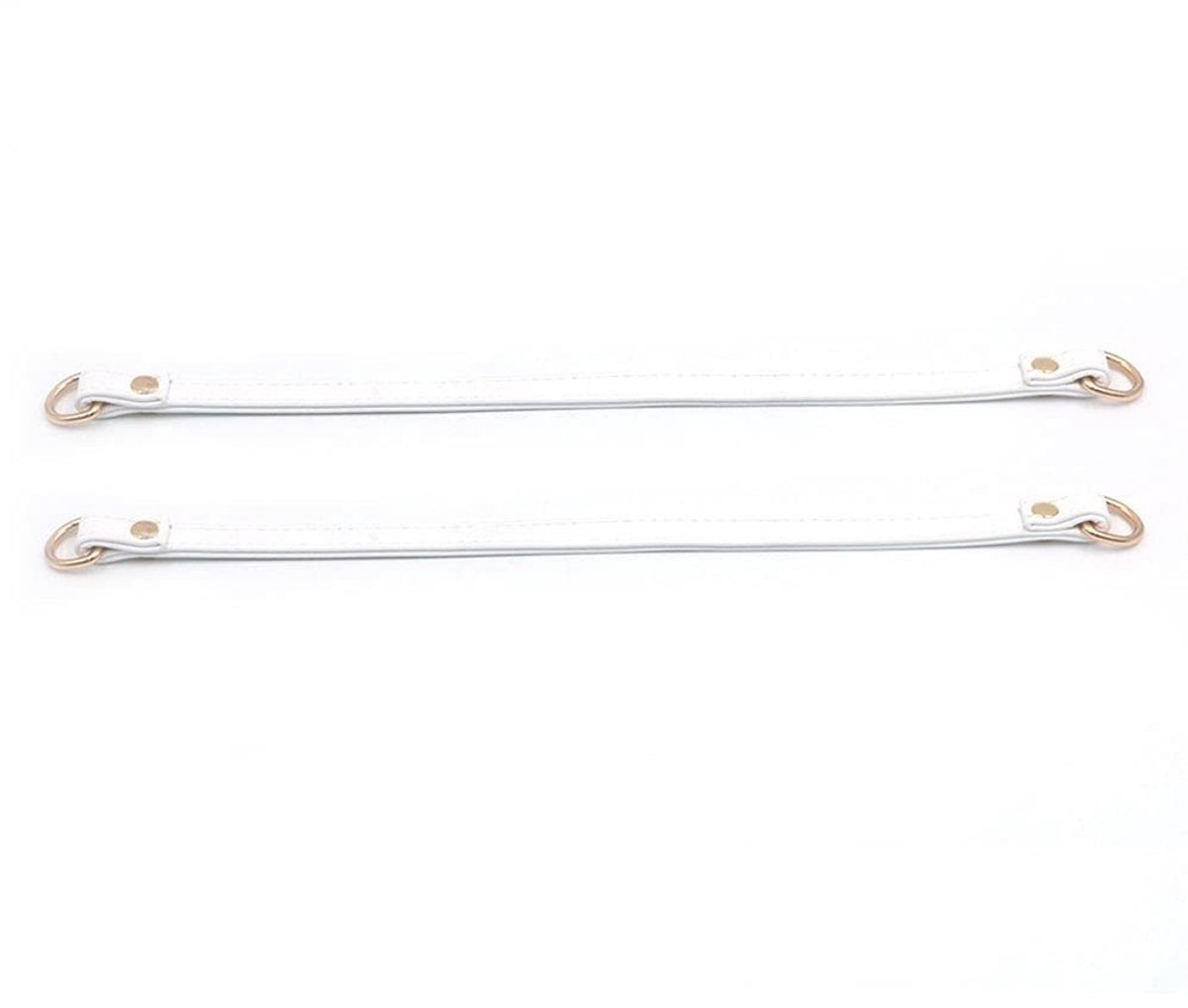 Dailygoods - Vervanging Lederen Purse Strap - Verstelbaar - Duurzaam - Crossbody Schouder Handtassen - Handig voor DIY - 2 stuks